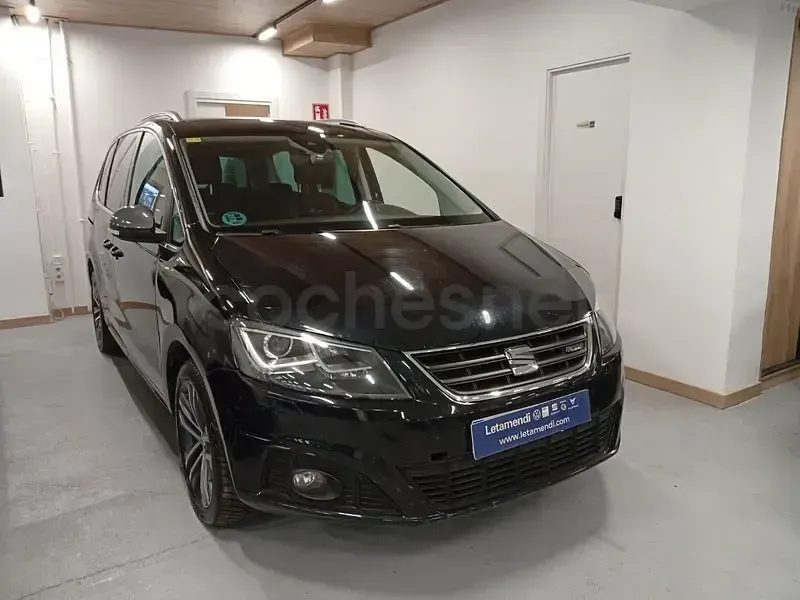 Usado Seat Alhambra Style 184 CV (135 kW) 2017 Negro Monovolumen