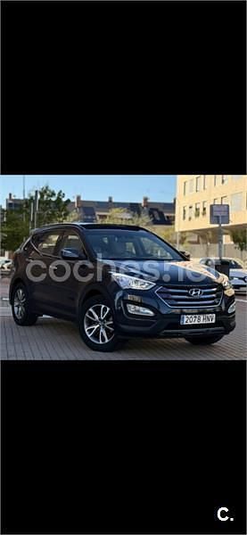 Usado Hyundai Santa Fe Style 197 CV (144 kW) 2013 Azul SUV