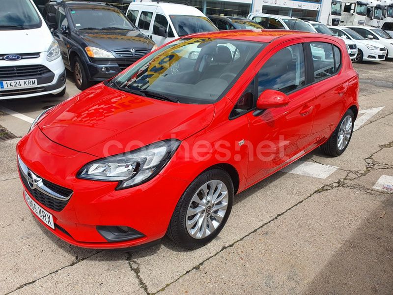 Rojo Usado 2018 Opel Corsa Selective Berlina | 10.700 € (Precio justo) - Imagen 1/4