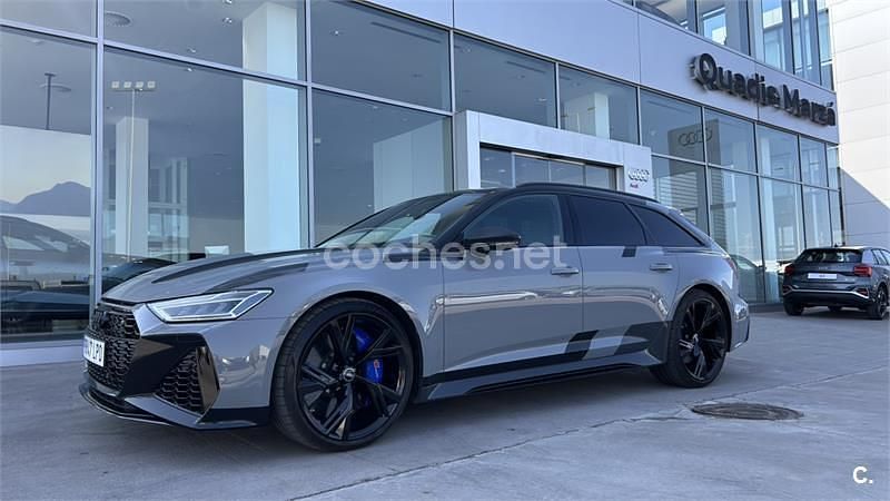 Gris / plata Usado 2021 Audi RS6 Familiar | 79.990 € (Super precio) - Imagen 1/4
