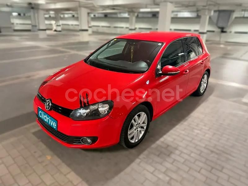 Usado VW Golf Plus Cross Sport 105 CV (77 kW) 2010 Rojo Monovolumen