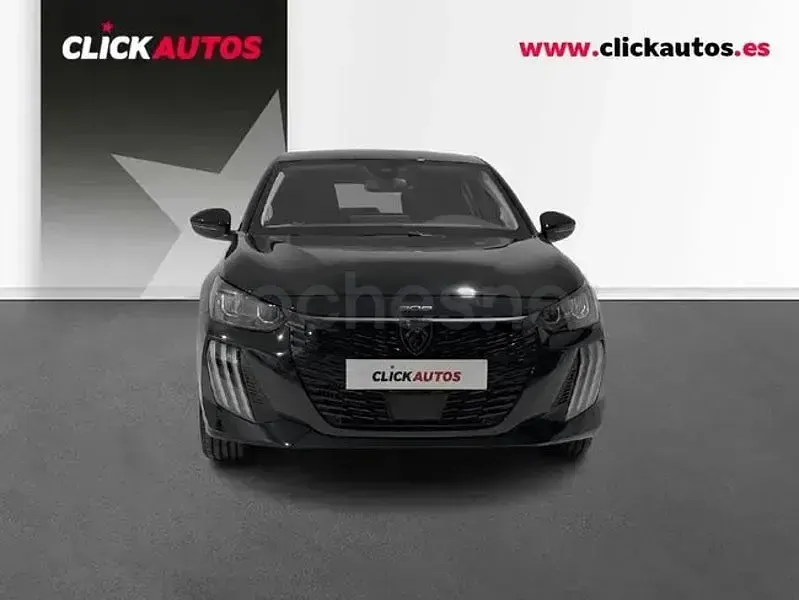 Usado Peugeot 208 Allure 100 CV (73 kW) 2025 Negro Utilitario