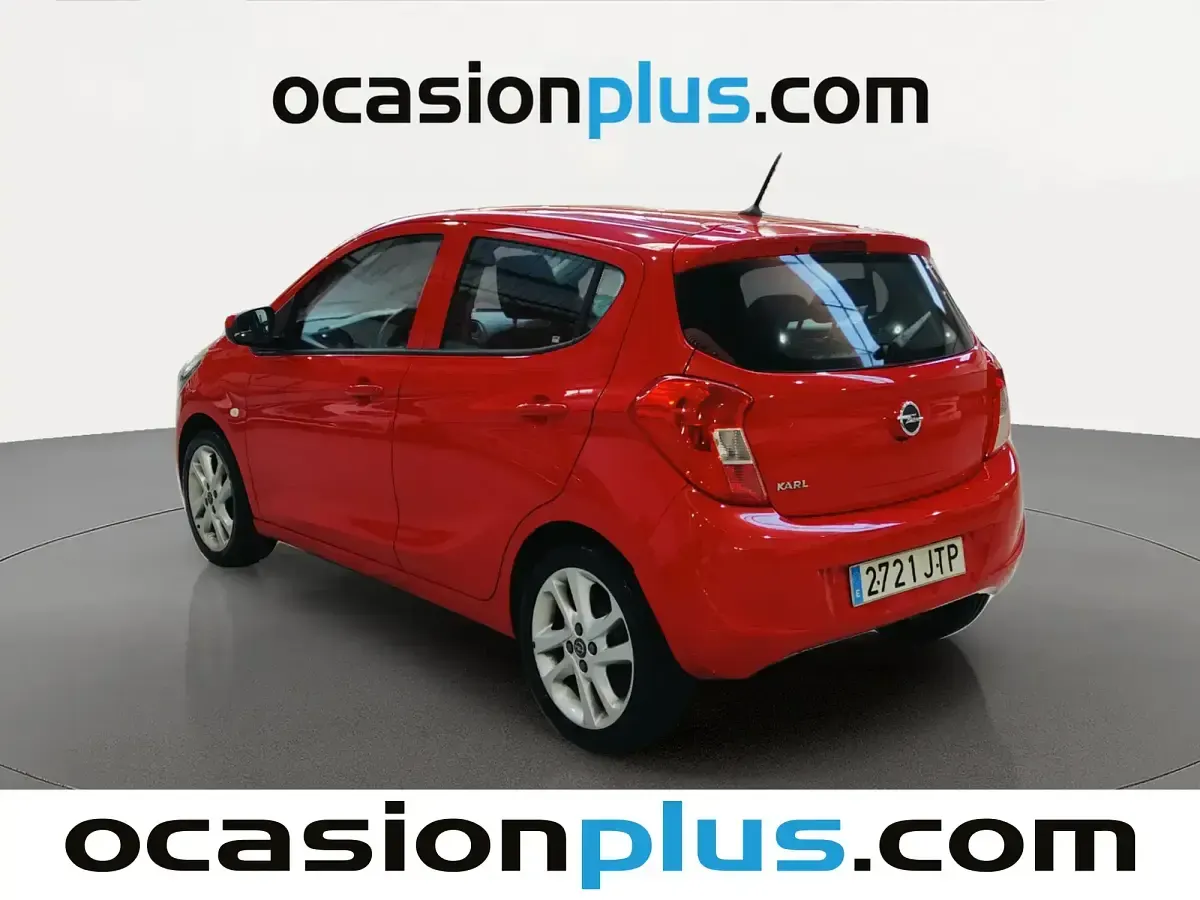 Usado Opel Karl Selective 75 CV (55 kW) 2016 Rojo Utilitario