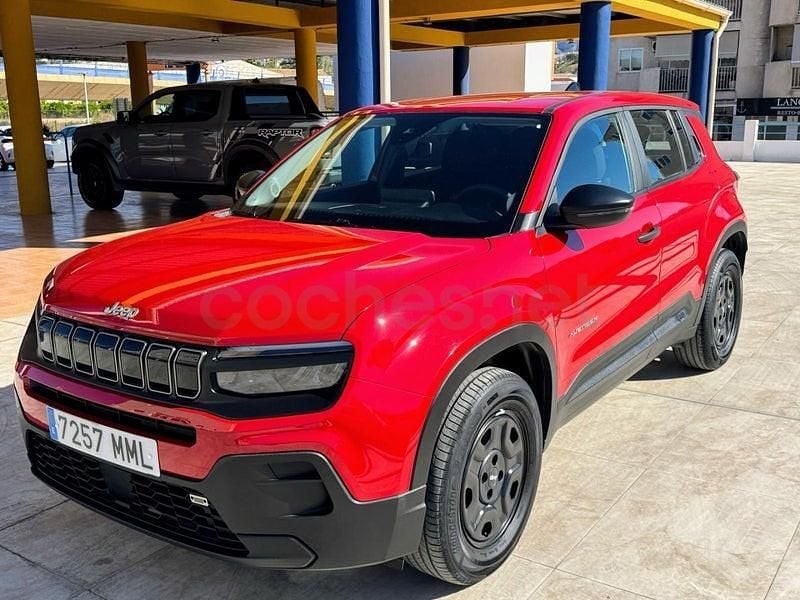 Usado Jeep Avenger 100 HP (73 kW) 2023 Vermelho SUV