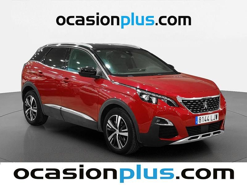Usado Peugeot 3008 GT-line 130 CV (95 kW) 2020 Rojo SUV