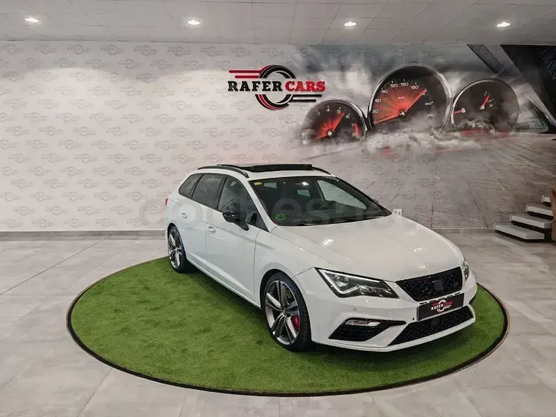 Usado Seat Leon CUPRA 300 CV (220 kW) 2018 Blanco Berlina