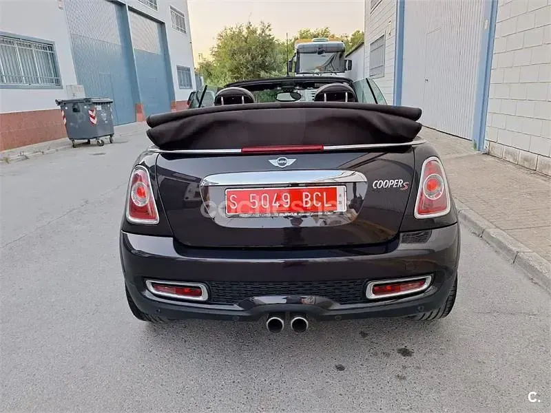 Usado Mini Cooper S Cabriolet 184 CV (135 kW) 2015 Marrón Descapotable