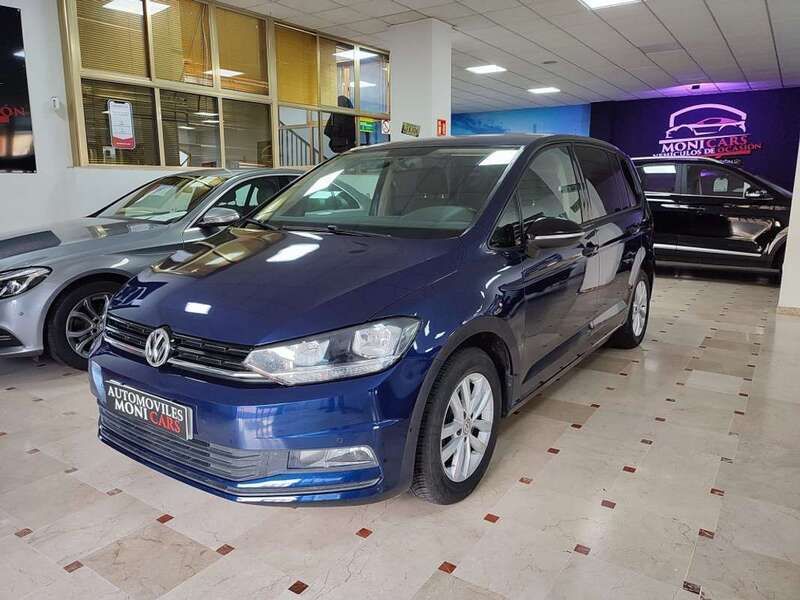 Azul Usado 2016 VW Touran Edition Monovolumen | 14.999 € (Precio justo) - Imagen 1/4