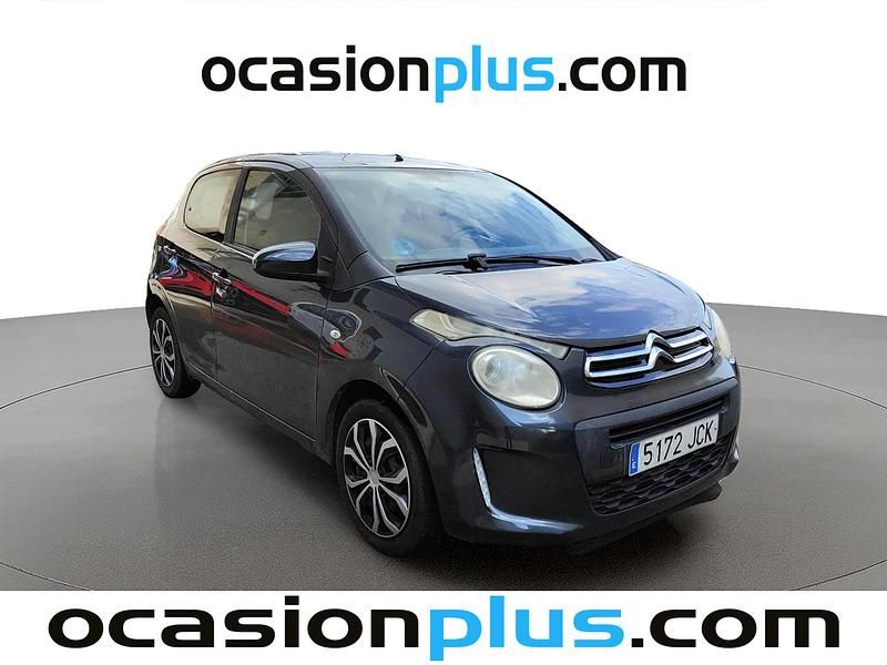 Usado Citroën C1 Feel 82 CV (60 kW) 2015 Gris Utilitario