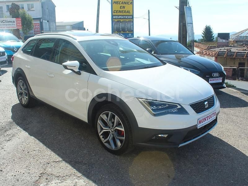 Blanco Usado 2015 Seat Leon 4Drive Familiar | 15.400 € (Caro) - Imagen 1/4