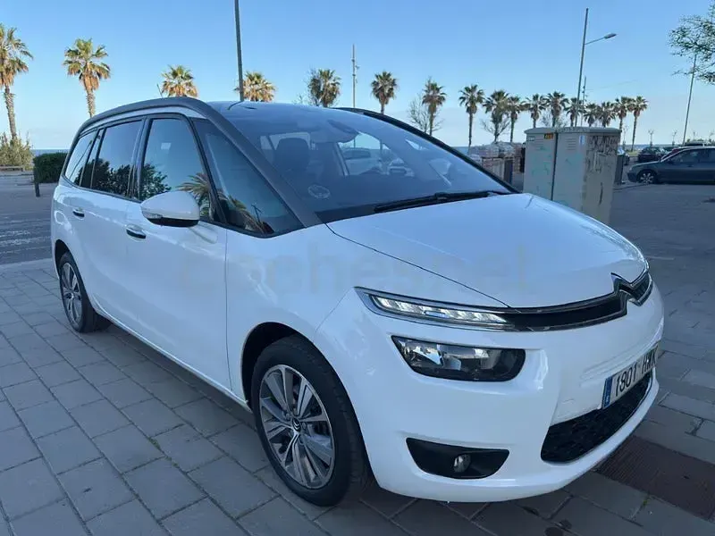 Usado Citroën Grand C4 Picasso Intensive 115 CV (84 kW) 2014 Blanco Monovolumen