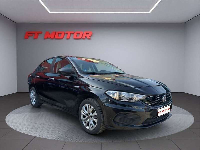 Negro Usado 2018 Fiat Tipo Pop Berlina | 9499 € (Precio justo) - Imagen 1/4
