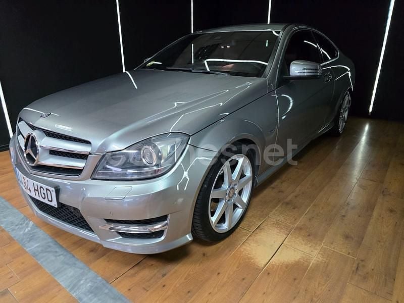 Usado Mercedes C250 204 CV (150 kW) 2011 Gris / plata Coupe
