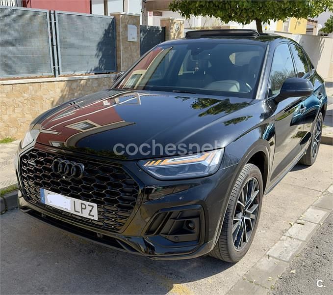 Usado Audi Q5 Sportback S-Line 204 CV (150 kW) 2022 Negro SUV