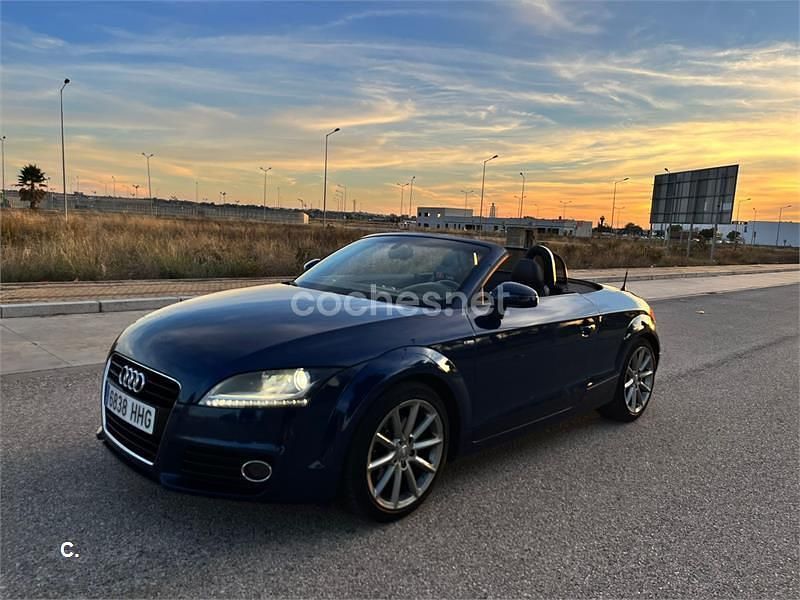 Usado Audi TT Roadster 160 CV (117 kW) 2012 Azul Descapotable