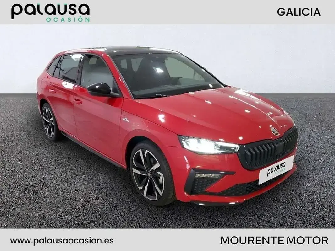 Usado Skoda Scala Monte Carlo 116 CV (85 kW) 2026 Rojo Utilitario