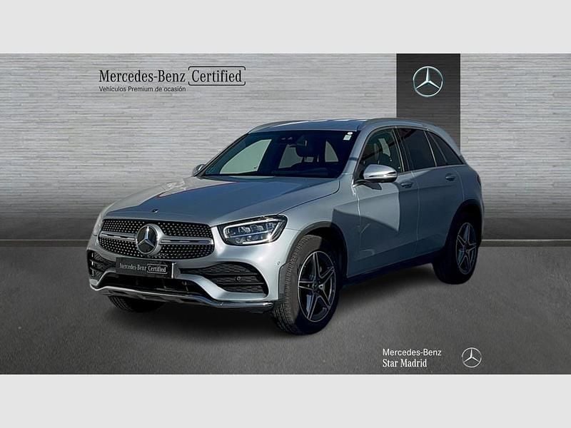 Plateado Usado 2022 Mercedes GLC220 AMG line SUV | 41.990 € (Precio justo) - Imagen 1/4