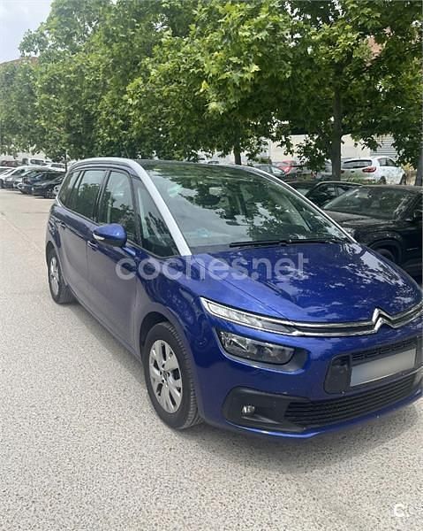 Usado Citroën Grand C4 Picasso PureTech 130 CV (95 kW) 2018 Azul Monovolumen