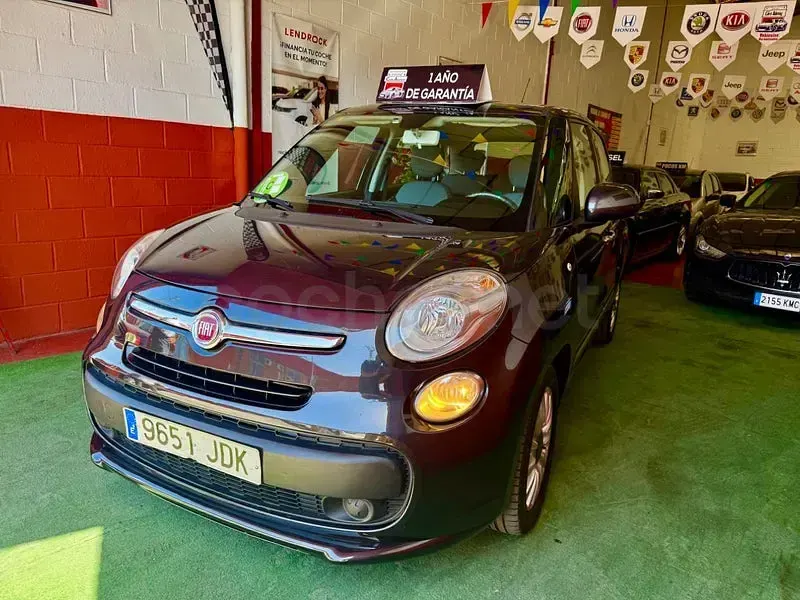 Usado Fiat 500L Trekking 95 CV (69 kW) 2015 Gris / plata Monovolumen