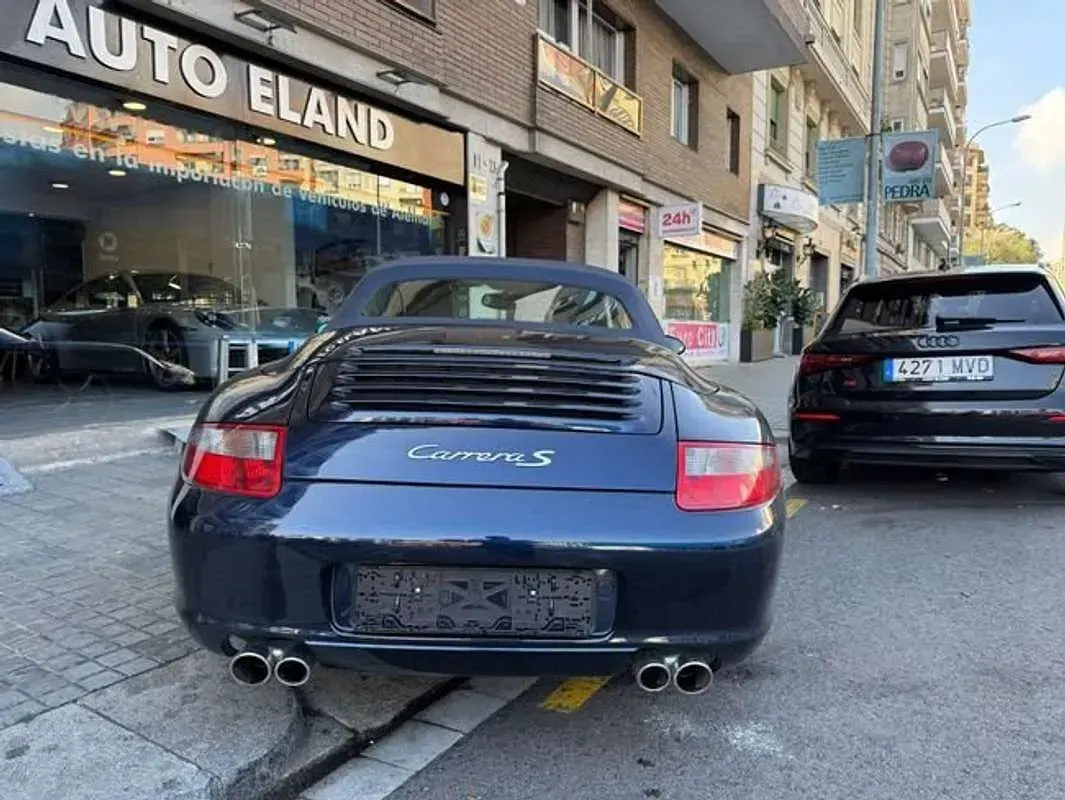 Usado Porsche 911 Carrera S Cabriolet 355 CV (261 kW) 2007 Azul Descapotable