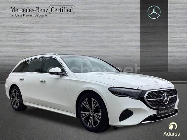 Usado Mercedes E220 197 CV (144 kW) 2025 Blanco Familiar