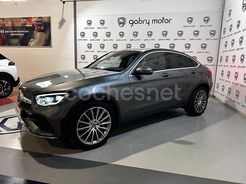 Usado Mercedes GLC220 194 CV (142 kW) 2020 Gris / plata Coupe