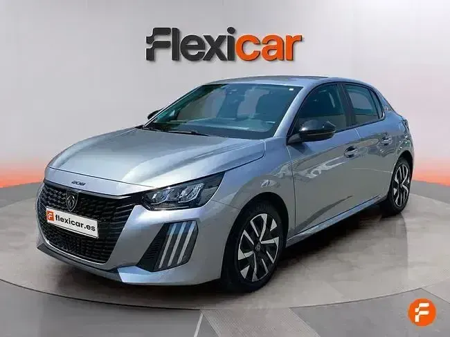 Usado Peugeot 208 Style 100 CV (73 kW) 2024 Gris Utilitario