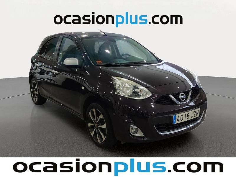 Usado Nissan Micra N-TEC 80 CV (58 kW) 2017 Negro Utilitario