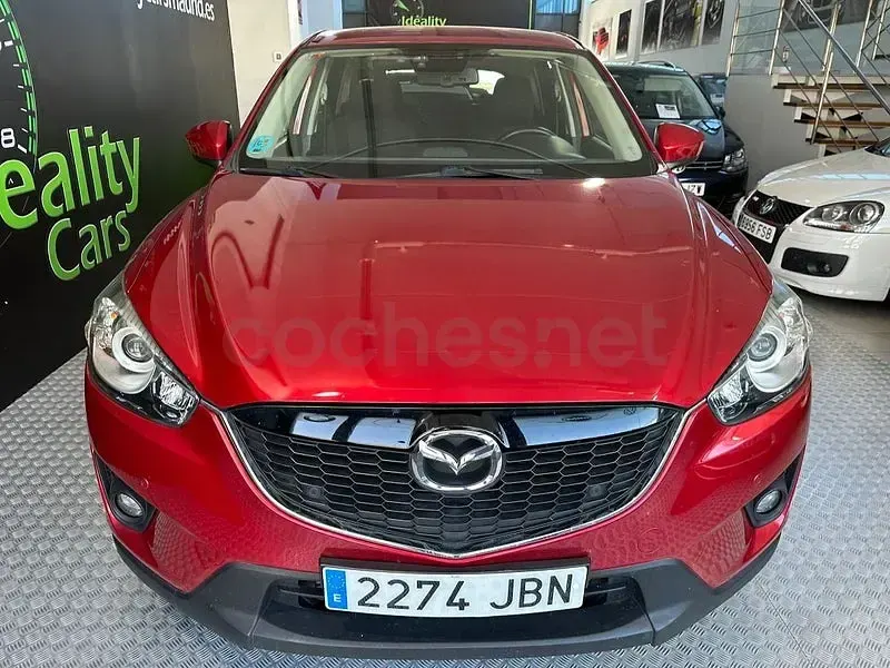 Usado Mazda CX-5 Style 150 CV (110 kW) 2014 Granate SUV