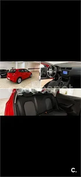 Usado Seat Ibiza Style 95 CV (69 kW) 2020 Rojo Utilitario