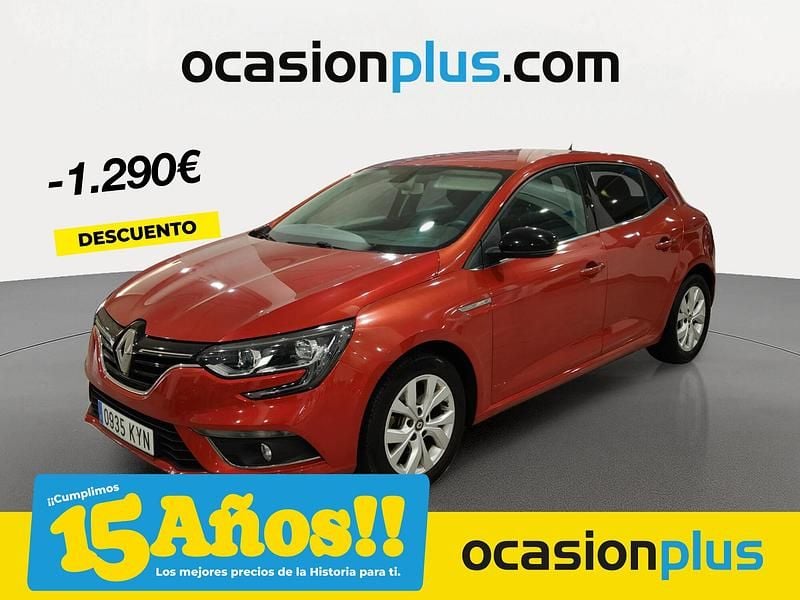 Rojo Usado 2019 Renault Mégane IV LIMITED Berlina | 14.200 € (Precio justo) - Imagen 1/4