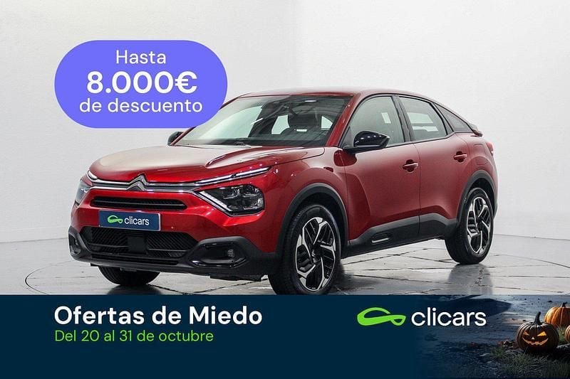 Rojo Usado 2024 Citroën C4 PureTech | 15.990 € (Precio justo) - Imagen 1/4