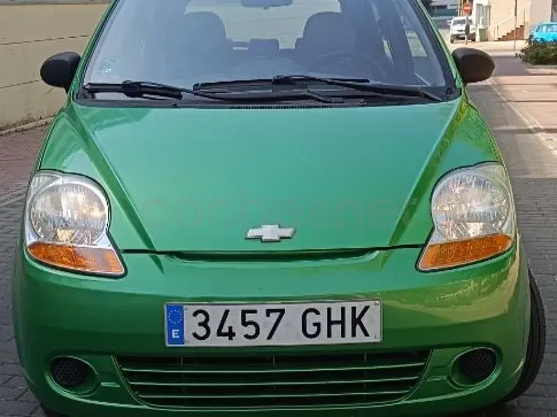 Usado Chevrolet Matiz 65 CV (47 kW) 2008 Verde Utilitario