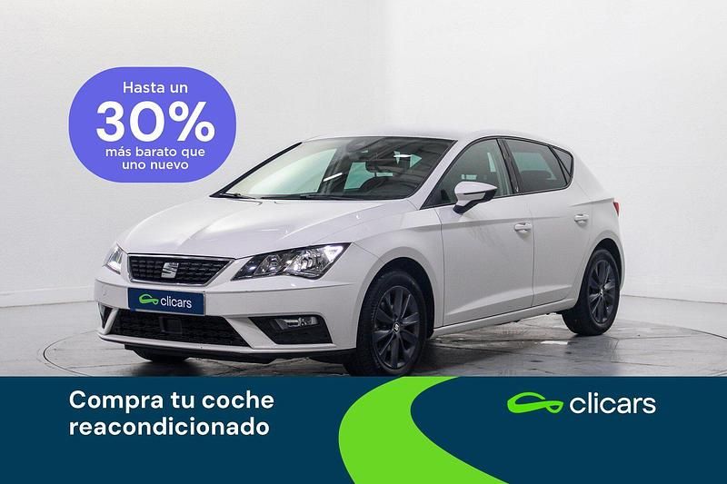 Usado Seat Leon Style 115 CV (84 kW) 2019 Blanco Berlina