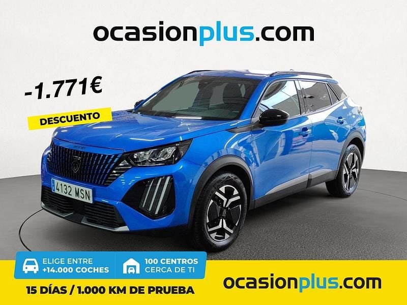 Azul Usado 2024 Peugeot 2008 Allure SUV | 18.890 € (Precio justo) - Imagen 1/4