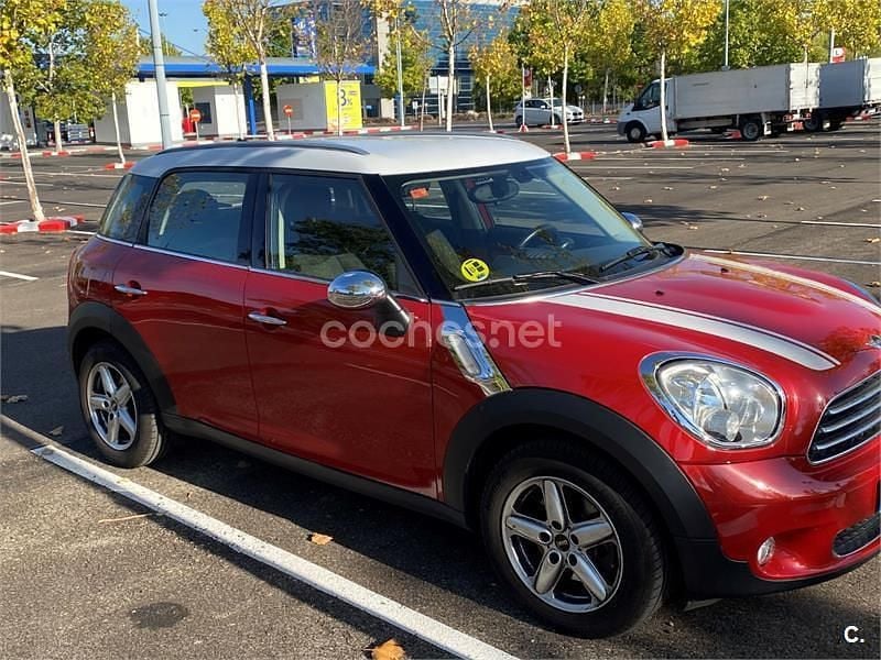 Brugt Mini Cooper D Countryman 112 HK (82 kW) 2013 Rød SUV