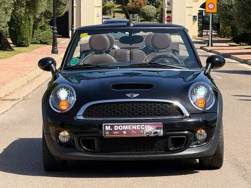 Usado Mini Cooper S Cabriolet 184 CV (135 kW) 2011 Negro Descapotable