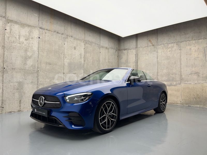 Azul Usado 2023 Mercedes E350 Descapotable | 79.900 € - Imagen 1/4