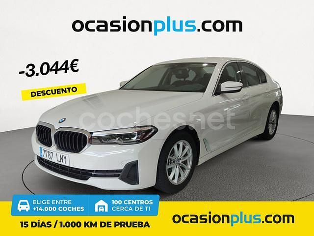 Blanco Usado 2021 BMW 520 Berlina | 33.490 € (Precio justo) - Imagen 1/4