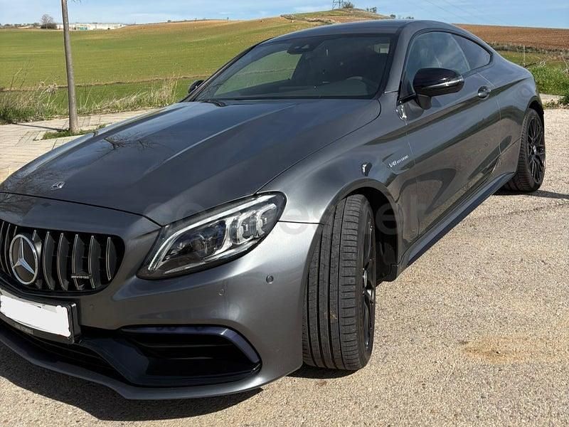 Usado Mercedes C63 AMG 476 CV (350 kW) 2019 Gris / plata Coupe