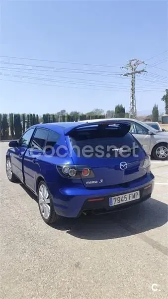 Usado Mazda 3 Active 105 CV (77 kW) 2007 Azul Berlina