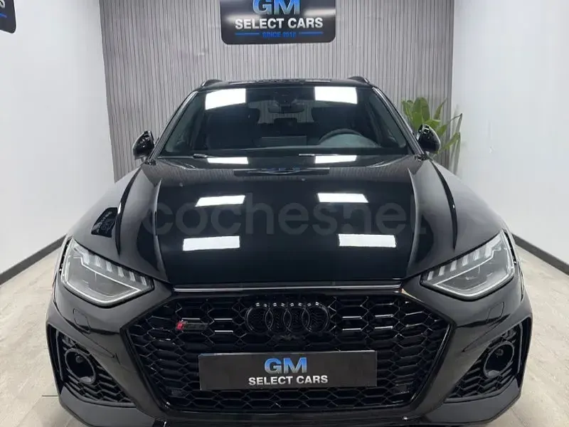 Usado Audi RS4 450 CV (330 kW) 2021 Negro Familiar