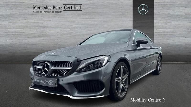 Selenitgrey metallic paint Usado 2017 Mercedes C300 Coupe | 30.900 € (Precio justo) - Imagen 1/4