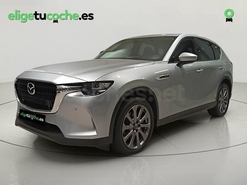 Usado Mazda CX-60 Exclusive-Line 327 CV (240 kW) 2023 Gris / plata SUV