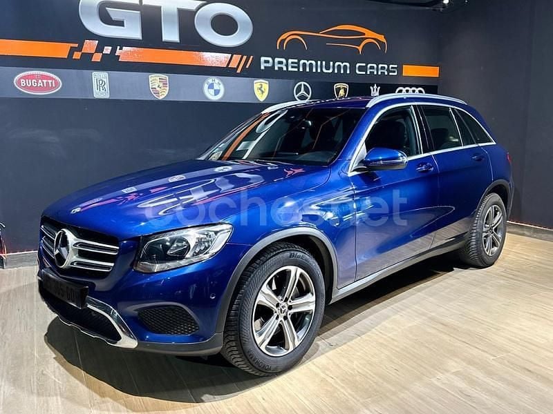 Azul Usado 2017 Mercedes GLC220 SUV | 21.990 € (Buen precio) - Imagen 1/4