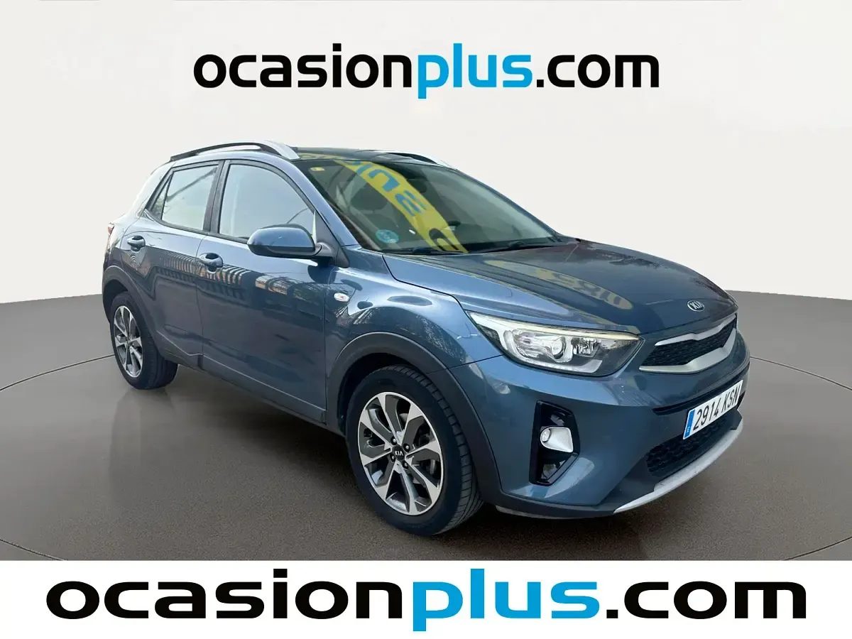 Usado Kia Stonic 101 CV (74 kW) 2018 Azul SUV