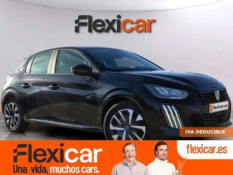 Negro Usado 2024 Peugeot 208 Active Utilitario | 13.490 € (Buen precio) - Imagen 1/4