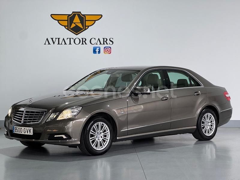 Beige Usado 2010 Mercedes E350 Elegance Berlina | 16.500 € (Precio justo) - Imagen 1/4