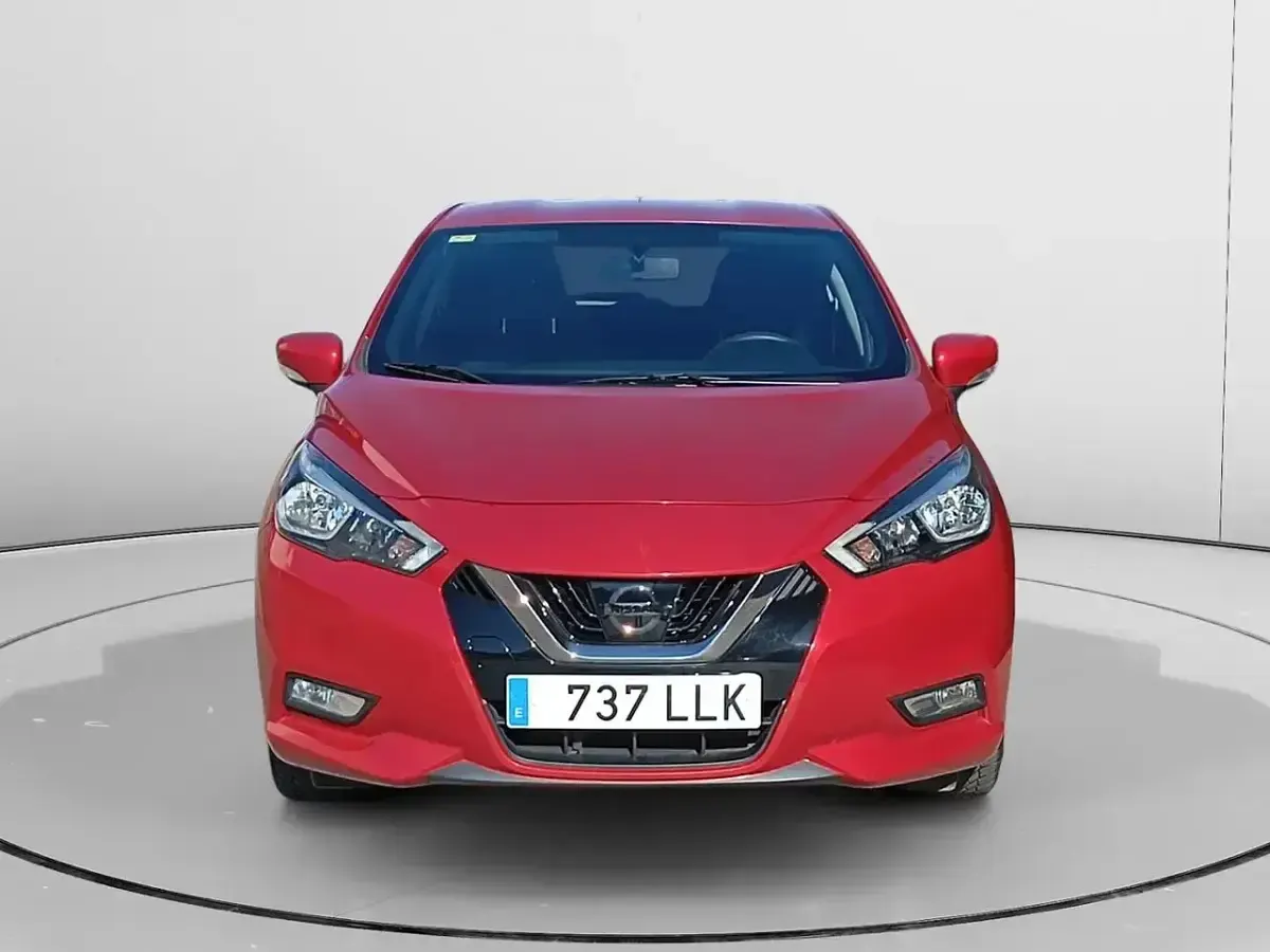 Usado Nissan Micra Acenta 102 CV (75 kW) 2019 Rojo Utilitario