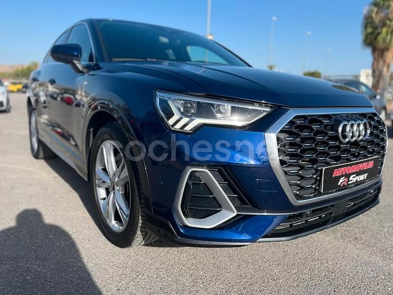 Usado Audi Q3 Sportback S-Line 150 CV (110 kW) 2022 Azul SUV